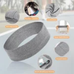 7PCS Elastic Sports Headbands For Women Stretchy Candy-Colored Hairbands Fashion Sweatbands For Fitness Yoga Running Cycling - Image 3