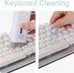 7-in-1 Computer Keyboard Cleaner Brush Kit Earphone Cleaning Pen For Headset Keyboard Cleaning Tools Cleaner Keycap Puller Kit - Image 4