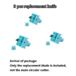 360° Adjustable Circle Cutter & Replacement Blade - Precision Scrapbooking Tool for Perfect Circular Paper Cuts - Image 7
