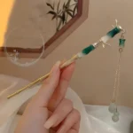 1/6pcs Elegant Chinese Style Tassel Hair Stick Traditional Floral Design Hairstyle Accessory Women Jewelry Hairpin Hairneedle - Image 9