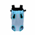 Breathable Mesh Pet Front Bag Adjustable Strap Double Shoulder Pet Carrier Backpack Lightweight Hands-free Dog Carrying Bag - Image 9