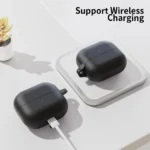 for samsung buds 3/galaxy buds3 pro case with cleaning kit silicone protective cover for galaxy buds 3 buzz 3Pro with keychain - Image 4