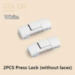 No Tie Shoe laces Press Lock Shoelaces without ties Elastic Laces Sneaker Kids Adult 8MM Widened Flat Shoelace for Shoes - Image 15