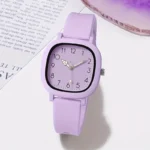 1/3/10PCS Fashion Silicone Band Women Quartz Watches Set Casual Arabic Dial Wristwatch for Girls Clock Reloj Hombre(Without Box) - Image 11