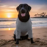Breathable Dog Leg Sleeve Professional Long Sleeve Anti-lick Sleeve High Elasticity Polyester Knee Leg Guards Pet Protection - Image 2
