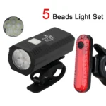 USB Rechargeable Bike Light Front Light Red Taillight Easy to Install 3 Modes Bicycle Accessories for the Bicycle - Image 11
