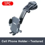 SEAMETAL Car Dashboard Phone Bracket Universal Auto Cellphone Stand For GPS Navigation Universal Desk Windshield Hanging Holder - Image 8