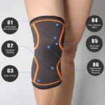 Knee Braces For Knee Pain Knee Brace Compression Sleeve For Knee Pain Meniscus Tear  Arthritis Pain Relief Knee Sleeves - Image 4