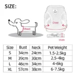 Adjustable Mesh Pet Harness with Leash, Polyester Vest Type Walking Strap for Small Medium Cats Dogs - Image 6