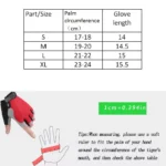 Professional Gym Fitness Breathable Anti-Slip Women Men Half Finger Summer Fishing Cycling Fingerless Gloves Female Bicycle Bike - Image 6