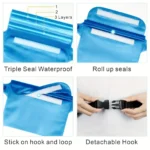 Waterproof Phone Bag, Three-Layer Sealed Touch Screen Waterproof Phone Waist Bag, Suitable For Swimming, Drifting, And Diving - Image 3