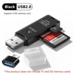 2-in-1 Multi Functional  USB 3.0 Card ReaderMiniSD TFMemoryCardReaderUSBFlashDrive CardreaderAdapter For PCLaptops Accessories - Image 11