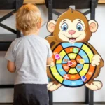 Educational Games Dart Board Baby Toy Stickey Ball Dart Indoor Sports Child Montessori Games for Children 3 to 7 Years - Image 3