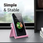 Adjustable Phone Holder Stand Portable Foldable Desktop Phone Support  Universal Cell Phone Stand for iPhone, Samsung - Image 2