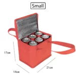 Portable Lunch Cooler Bag Folding Insulated Food Carrier - Image 9
