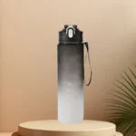 Sports Water Bottle with Time-Tracking Straw Leak Proof Locking Flip Cover for Easy Carry Ideal for Outdoor Adventures - Image 20