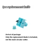 360° Adjustable Circle Cutter & Replacement Blade - Precision Scrapbooking Tool for Perfect Circular Paper Cuts - Image 8