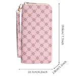 New niche European and American trend printing long large-capacity multifunctional wallet clutch wholesale bag - Image 6