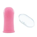 Dog Super Soft Pet Finger Toothbrush Teeth Cleaning Breath Care Nontoxic Silicone Tooth Brush Cat Dog Toothbrush Pet Products - Image 9