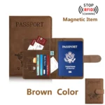 Passport Holder for Travel Essentials  Passport Wallet Cover Case for Travel  Accessories,Passport Book Holders for Women/Men - Image 11