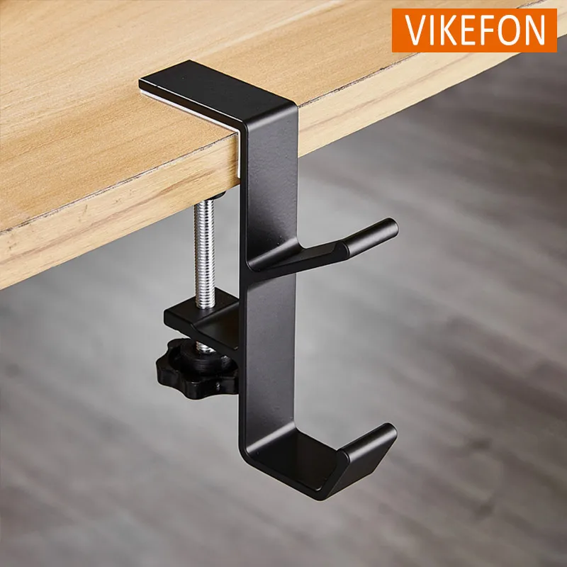 Sd1f64f3efbbe46608d32a0f18ebe0dccE.webp Multi Functional Headphone Stand Table Side Hanging Storage Rack for Sony/Airpods Max Gaming Headset Bag Universal Metal Holder - Image 1