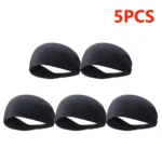 Elastic Sports Headbands Sweat Absorption Headdress Quick Dry Workout Headband Anti-slip Breathable Sweatbands for Yoga Running - Image 7