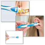 Ear Wax Remover Tool Ear Cleaner With Soft Silicone 16 Replacement Tips Simply To Grab Extract Earwax - Image 4