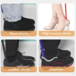 Extra Flexible Long Shoe Horn 1pc Durable No-Bend Shoe Helper - Image 3