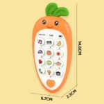Baby Phone Toy Music Sound Telephone Sleeping Toys With Teether Simulation Phone Kids Infant Early Educational Toy Kids Gifts - Image 9