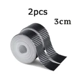 1-5m Nano Carbon Fiber Car Tape Sticker Door Mirror Paste Protector Strip DIY Protection Protective Film Waterproof Adhesive - Image 11