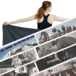 Microfiber Towel Quick Dry Towel Travel Towel Sports Towel Beach Towel Sandproof Soft Light Towel For Swim, Yoga, Gym - Image 2