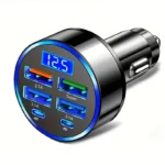 350W USB Car Charger PD QC3.0 USB C Car Phone Charger Type C Adapter for iPhone Samsung Huawei Xiaomi Quick Charge ﻿ - Image 7