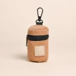 New Corduroy Dog Poop Bag Dispenser Multi-color Zipper Waste Bag Holder Hangable Walking Use Poop Bag Organizer Pet Supplies - Image 3