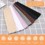 7PCS Elastic Sports Headbands For Women Stretchy Candy-Colored Hairbands Fashion Sweatbands For Fitness Yoga Running Cycling - Image 2