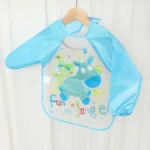 Waterproof EVA Full Sleeve Baby Bibs Children Apron Long Sleeve Feeding Smock Kids Eating Breastplate Infant Scarf Clothing - Image 43