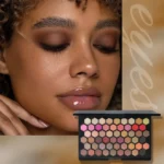 POPFEEL 54-Color Eyeshadow Palette - Versatile Earth Tones & Vibrant Rainbow Shades in One Compact - Create Endless Makeup Looks - Image 2