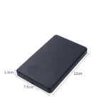 2.5" SATA USB3.1 HDD Enclosure Mobile Hard Drive Cases for SSD External Storage HDD - Image 2