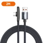 100W USB to Type C Fast Charging 90° Elbow Data Cable PD USB C Super Charging Game Cable for Samsung S23 S22 Huawei POCO Realme - Image 13