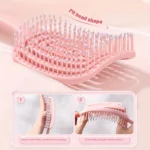 WANMEI Volumizing Detangling Hair Massage comb Hair Massage Comb with Hollowed-Out Design hair styling tools for real hair wigs - Image 4