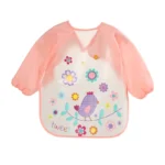 Waterproof EVA Full Sleeve Baby Bibs Children Apron Long Sleeve Feeding Smock Kids Eating Breastplate Infant Scarf Clothing - Image 21