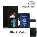 Passport Holder for Travel Essentials  Passport Wallet Cover Case for Travel  Accessories,Passport Book Holders for Women/Men - Image 12