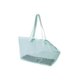 Portable Mesh Pet Carrier Bag Shoulder Crossbody Summer Use Dog Travel Bag Breathable Comfortable Foldable Pet Tote - Image 14