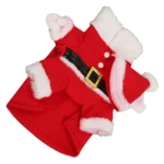 Pet Winter Outfit Soft Fabric Cute Dog Christmas Costume   Warm Skin Friendly with Hat for Daily for Puppy - Image 6