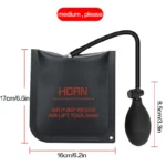 Air Wedge Bag, 3 Piece Strong Commercial Grade Air Bag Pump Professional Leveling Kit Alignment Tool Inflatable Shim Bag - Image 10
