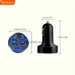 350W USB Car Charger PD QC3.0 USB C Car Phone Charger Type C Adapter for iPhone Samsung Huawei Xiaomi Quick Charge ﻿ - Image 6