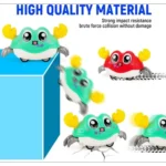 Children's Fun Double Return Force Left and Right Shake Simulation Crab Toy Baby Running Bubble Simulation Crab Crawling - Image 5