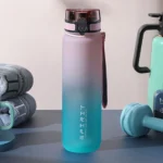 Gradient Water Bottle - 1000ml/600ml/750ml Capacity Outdoor Camping Gym Suitable Holiday Gift Birthday - Image 4