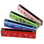Children Wooden Harmonica Musical Instrument Toys Music Teaching Aids Puzzle Early Education Kindergarten Beginners TMZ - Image 3