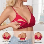Nursing Bra Maternity Front Open Female Underwear Ultra Thin Breastfeeding Bra For Pregnant Women No Steel Rings Anti Sagging - Image 7