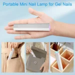 YIKOOLIN Mini UV Light Cure Nails Lamp for Gel Nails LED Nail Lamp for Gel Polish Manicure USB Nail Dryer for Fast Curing - Image 6